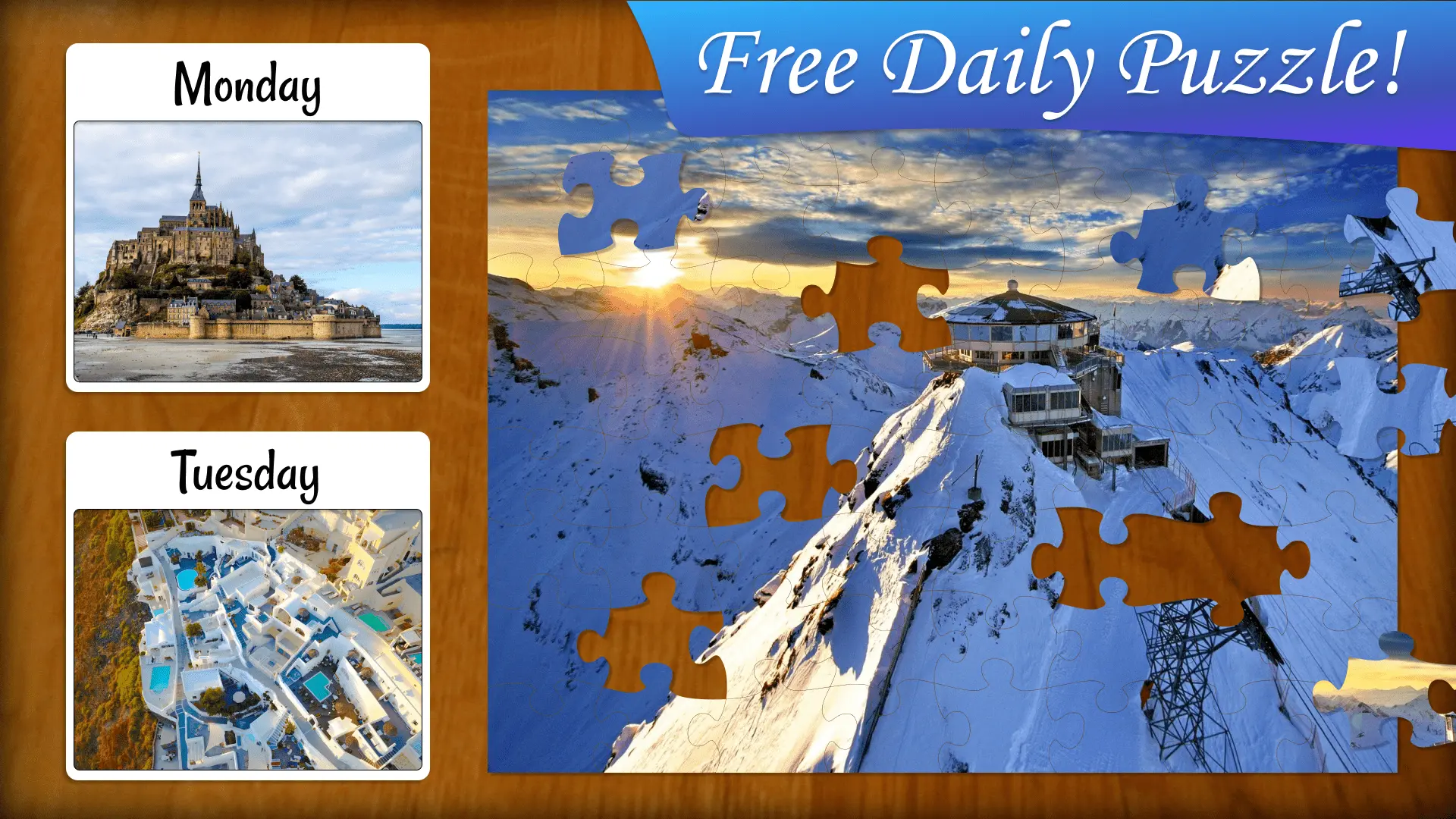 Jigsaw Puzzle Journey: screenshot of a free puzzle image