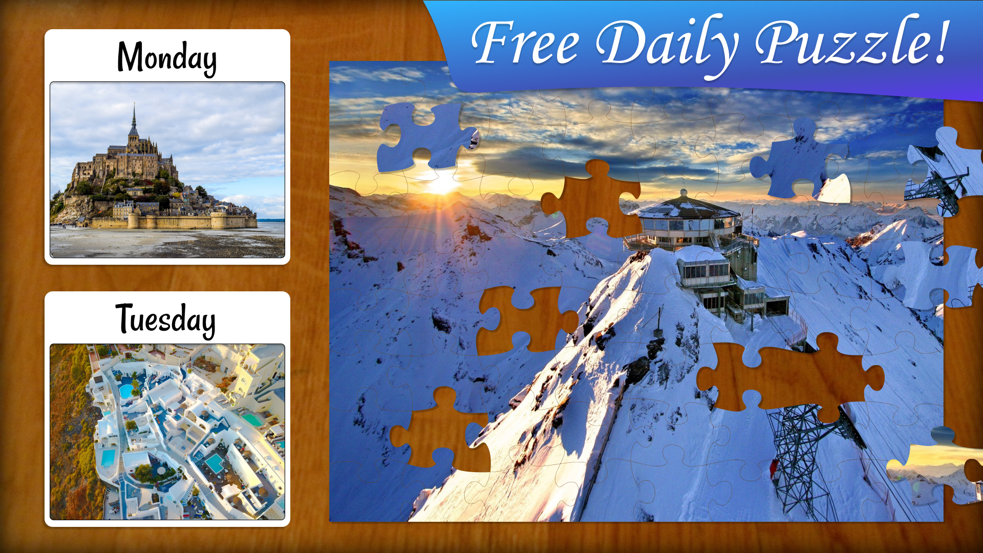Jigsaw Puzzle Journey: screenshot of a free puzzle image